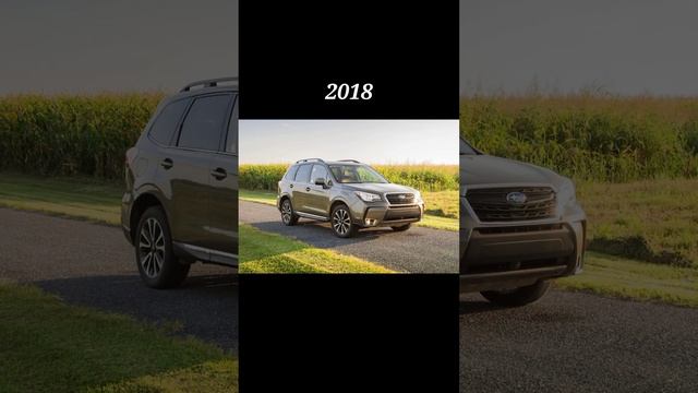 Evolution Of Subaru Forester 1997-2022 #Short смотреть онлайн