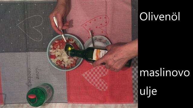 Salata recept/Salat Rezept смотреть онлайн