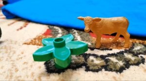 Синий трактор и потерянный прицеп