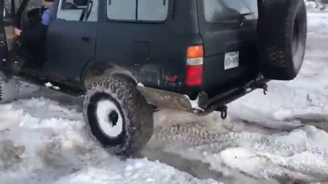 How to Drift a FJ80 Toyota Land Cruiser смотреть онлайн