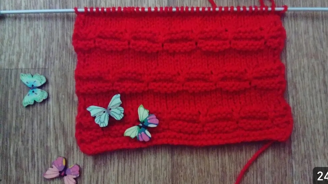 ВЯЖЕМ СПИЦАМИ КРАСИВЫЙ РЕЛЬЕФНЫЙ УЗОР смотреть онлайн