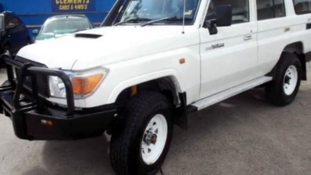 2011 Toyota Landcruiser VDJ76R MY10 Workmate White 5 SPEED Manual Wagon смотреть онлайн
