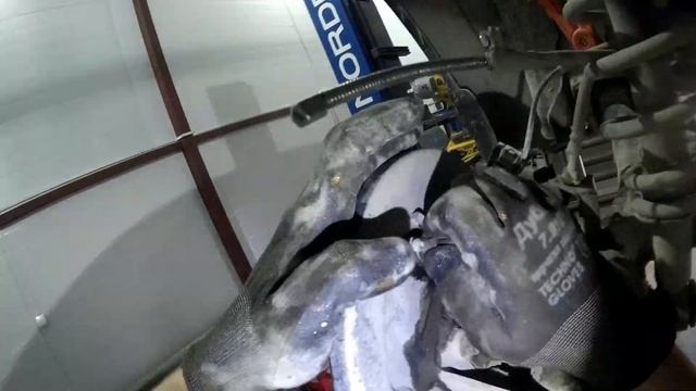 Замена Сайленблоков задней балки Тойота Аллион 260 2007 года часть 2 смотреть онлайн