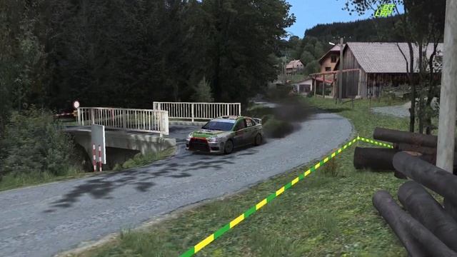 Rbr pro 2 Barum rally 2009 Semetin Hotlap Mitsubishi evo X R4 смотреть онлайн