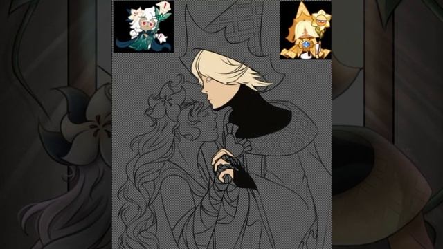 SpeedPaint CookieRun: Kingdom (White Lily Cookie/Pure Vanilla Cookie)