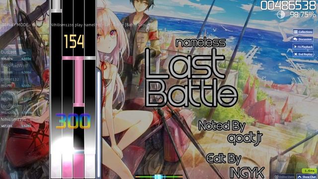 nameless - Last Battle (qodtjr) [Battle Ground] смотреть онлайн