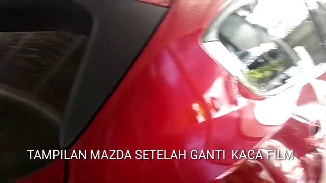 Tampilan Mazda CX-5 Sebelum/Sesudah Pasang Kaca Film.