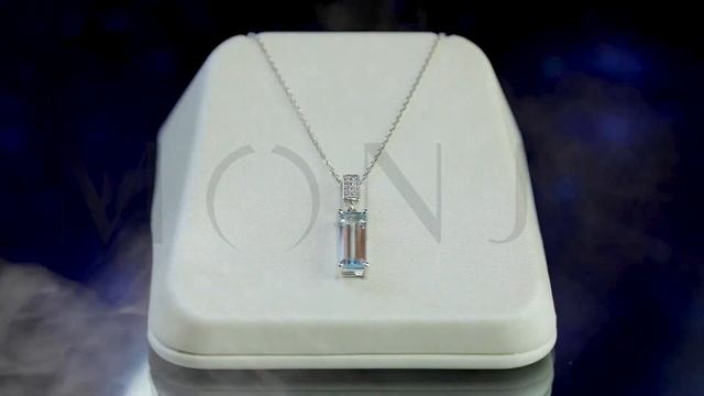 Aquamarin Taşlı Baget Kolye #monje #monjediamond #monjejewellery # #monjekolye #monjetasarım смотреть онлайн