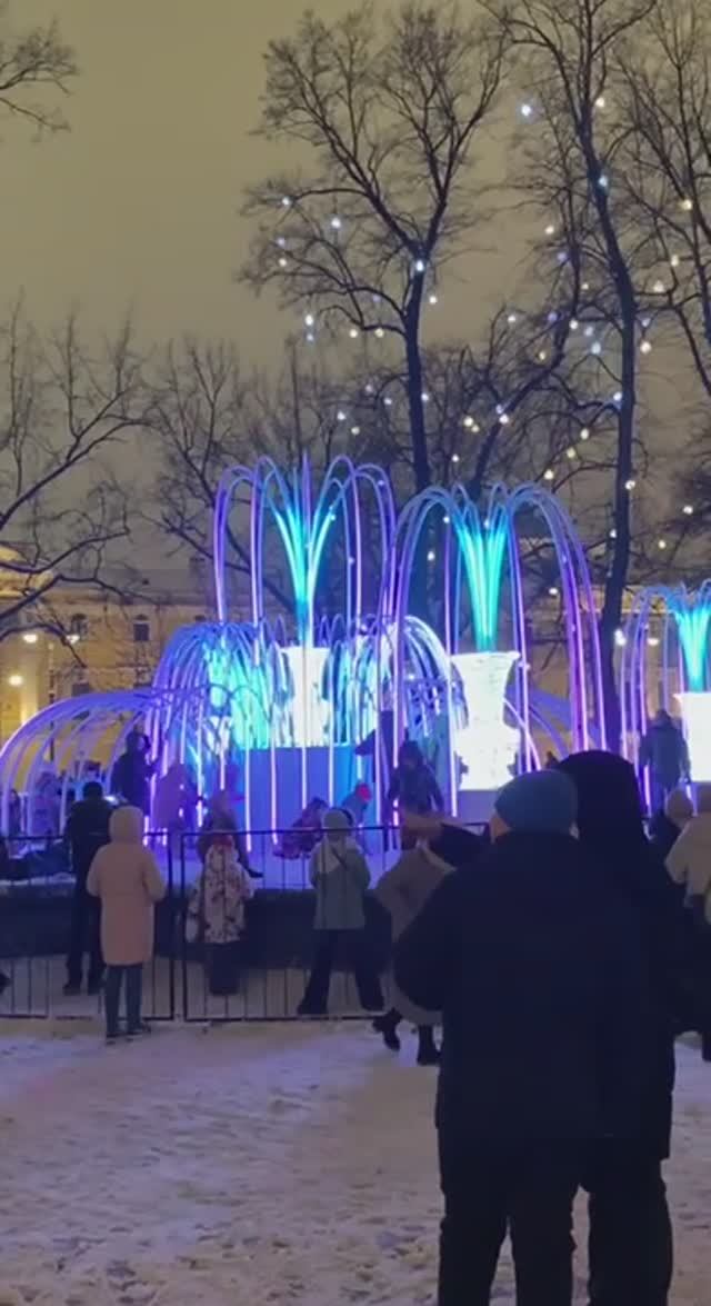 Сад Зимнего Дворца 💥НОВОГОДНИЙ Санкт-Петербург 2025