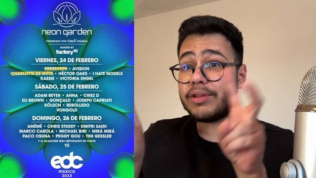 ¿A QUIÉN VER? | NEON GARDEN EDC MEXICO 2023 Line Up - Recomendaciones POR DÍA смотреть онлайн