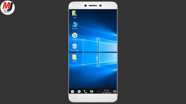 মোবাইল হবে কম্পিউটারের মতো || install windows 10 launcher смотреть онлайн