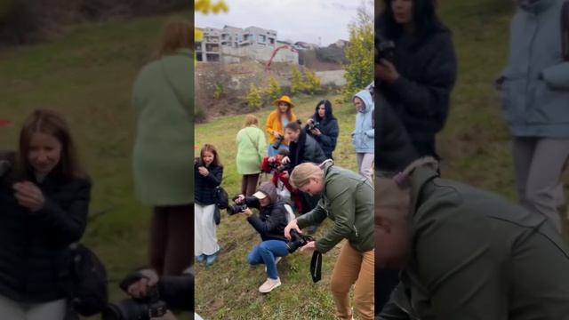 Провела воркшоп для фотографов в саду Мимозы #фотошкола #обучениефото #canoneosr #урокпофото смотреть онлайн