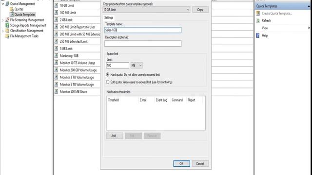 How to limit Windows shared folder size and block users from copying unwanted files смотреть онлайн