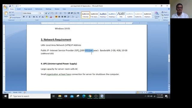 1. Pre-requirement for Dspace смотреть онлайн