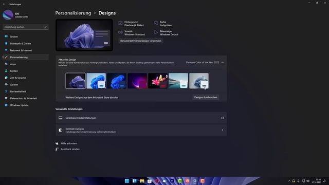 Windows 11 neue Themen Downloaden & installieren смотреть онлайн