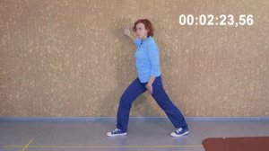 Растяжки в положении стоя