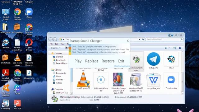 Start Up sound changer In windows 7, 10 , 8 смотреть онлайн