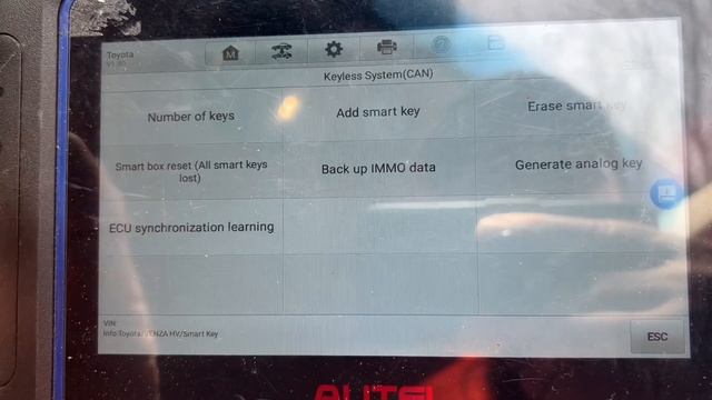 Toyota Venza 2021 - 30 pin cable - Autel 508 New Key Program Guide смотреть онлайн