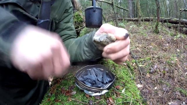 Alternative rocks with steel for primitive bushcraft fire and local history смотреть онлайн