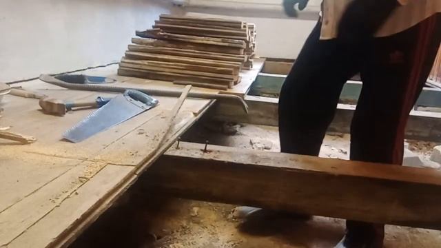 Демонтаж пола из досок. Как быстро, просто и правильно демонтировать? Придумал лёгкое решение смотреть онлайн