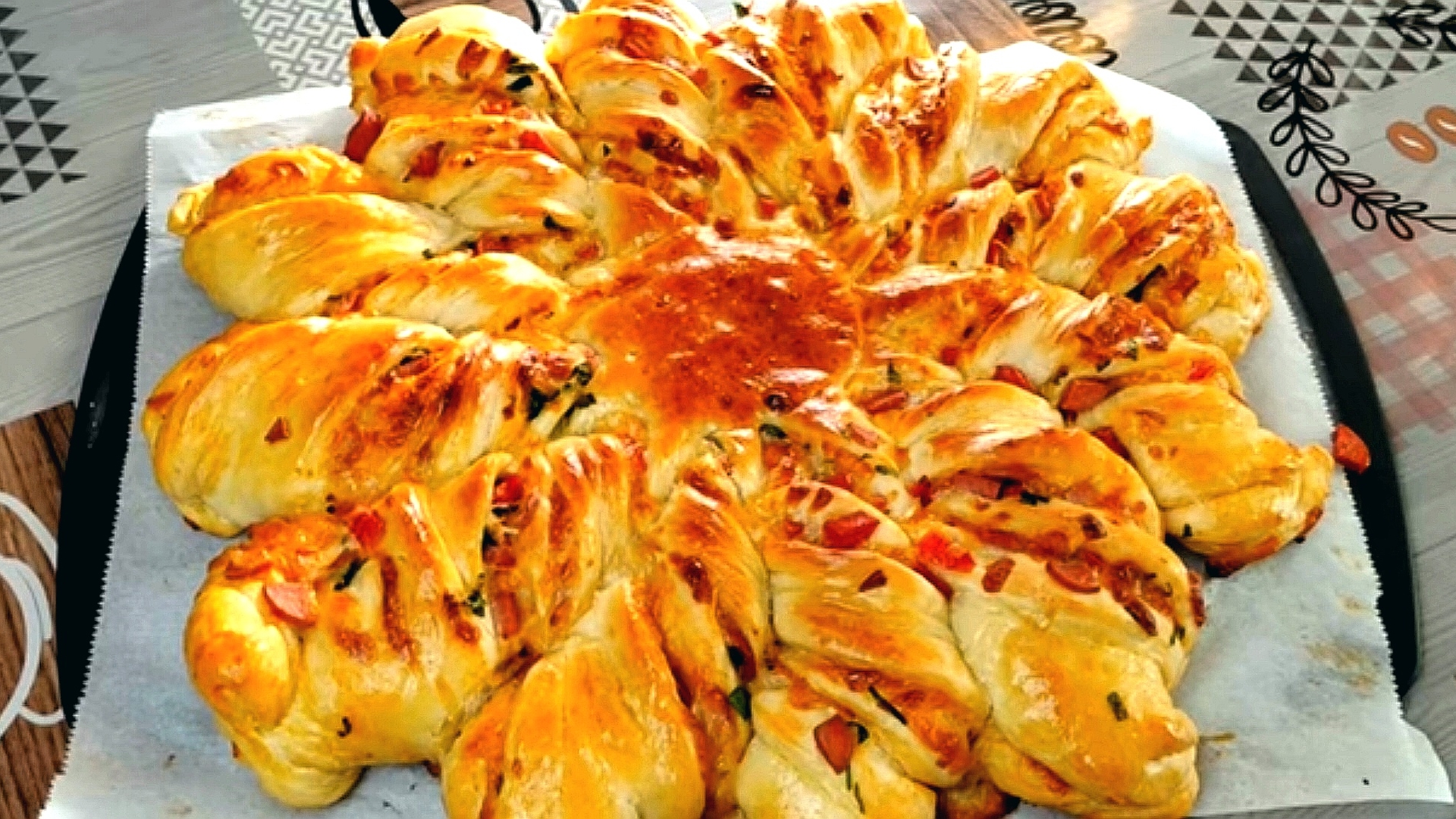 ПИЦЦА-ПИРОГ на вкуснейшем тесте.🍕🍕🍕 смотреть онлайн