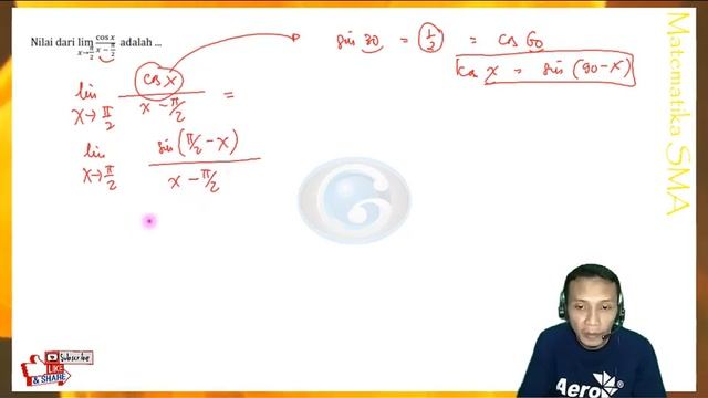 MATEMATIKA KELAS 12 - SOAL LIMIT FUNGSI TRIGONOMETERI - Seri Belajar #MatematikaSMA смотреть онлайн