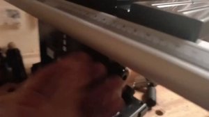 Сборка и настройка ленточной пилы Jib 23116 в домашней мастерской, пробный пил.