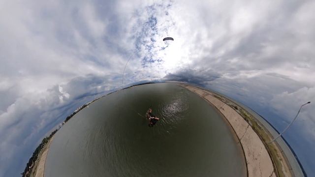 Призем на гидрофойле: даунлуп с кайтом 11 м2 смотреть онлайн