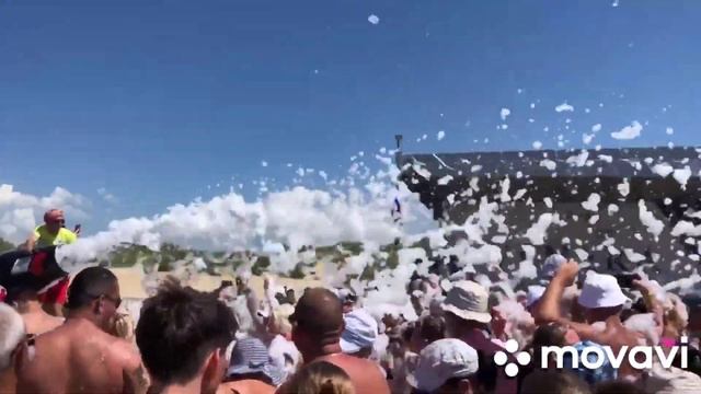 Пенная вечеринка на пляже в #Витязево смотреть онлайн