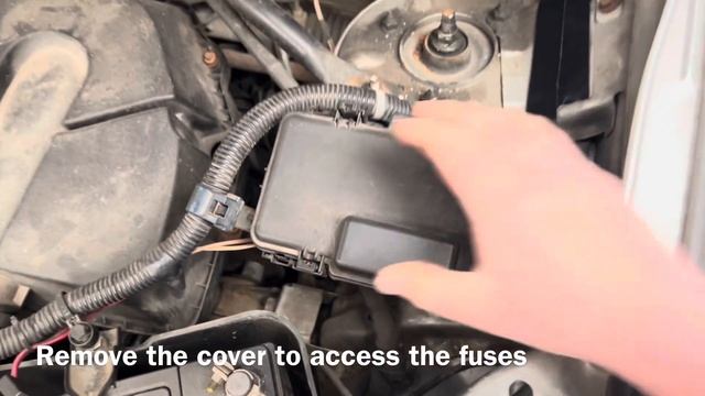 Honda CR-V 2004 Petrol ABS Fail Safe Fuse Location смотреть онлайн