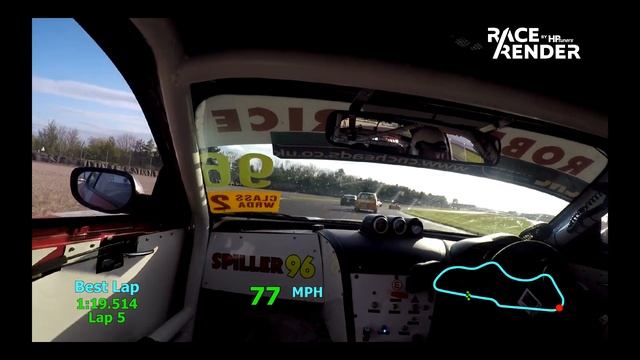 Mazda RX8 CNC Heads BARC North Race 2  20th  April 2024