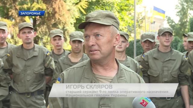 Сегодня Запорожский городской детский ботанический сад посетили солдаты смотреть онлайн