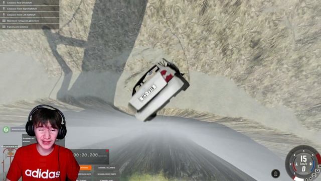 ПРОБУЮ ПЕРЕЛЕТЕТЬ РАЗРУШЕННЫЙ МОСТ! BMW ЭТО ТОПОВЫЙ АВТОМОБИЛЬ |BeamNG Drive| смотреть онлайн