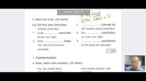 Английский язык Spotlight 4. Контрольная работа 6. Modular Test 6