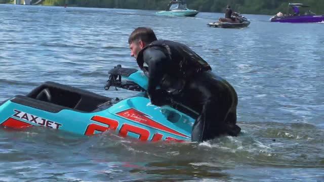 Как сделать трюк "ФОНТАН" на гидроцикле? смотреть онлайн