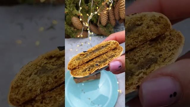 Пряники с начинкой и тигриным узором. Пишите «хочу» в комментариях, если хотите МК по ним 🔥 #short смотреть онлайн