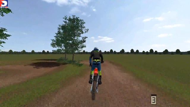MX Bikes Beta 4 Gameplay -  1996 Honda CR125 Mess Around - 2 Stroke!! Braaaaap!!
