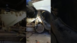 Замена ремонтной части панели брызговика на ваз 2114