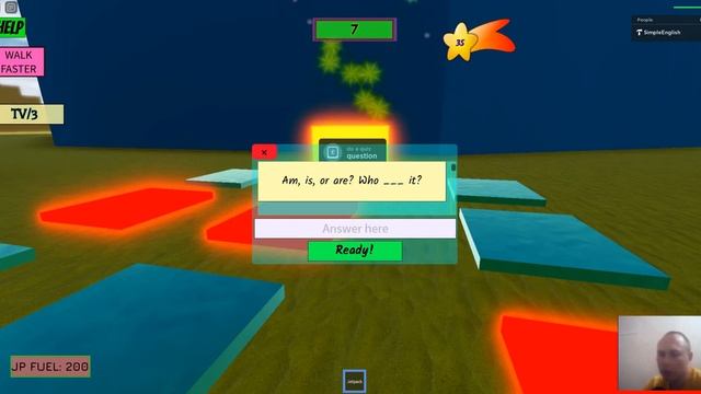 Новая Игра! Роблокс. Учим английский. Learn English. Quizzes / Obby. #9 смотреть онлайн