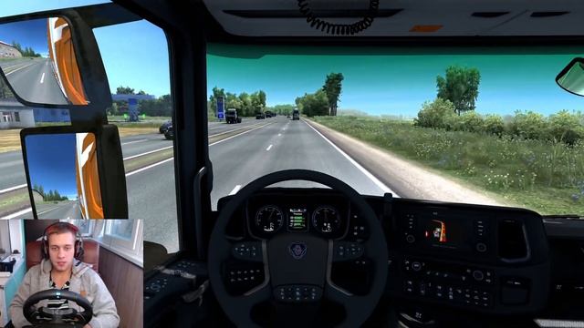 ДОСТАВКА ПРОДУКТОВ В МАГАЗИН СИЛЬПО ВО ЛЬВОВЕ - EURO TRUCK SIMULATOR + LOGITECH G29 смотреть онлайн