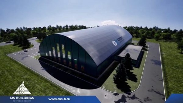 Спортивный манеж из металла? Да! Уникальные решения от MS Buildings