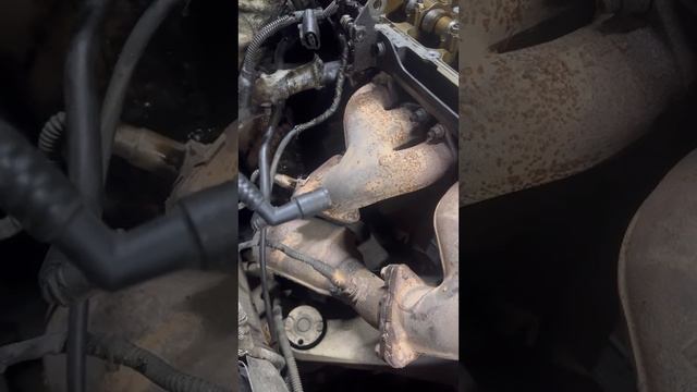 Снятие двигателя Ауди Q7 3.6 бензин V6 ( нарезками )