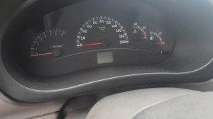 Зарядка начинается после перегазовки, Лада Калина