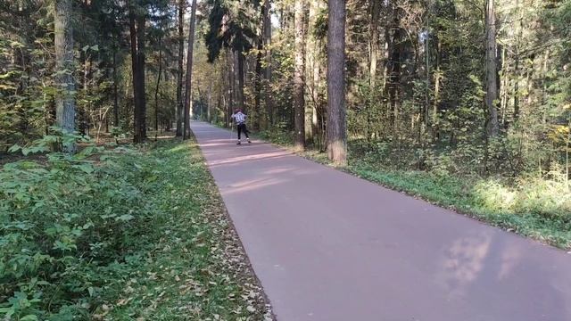 Коньковый равнинный ход. Ошибки в лыжной технике смотреть онлайн