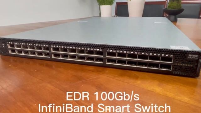 Mellanox 100GbE network switch-7890 смотреть онлайн