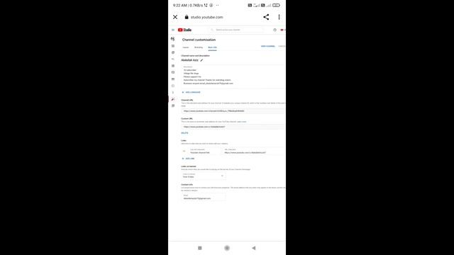 How to add social media link in youtube channel|Youtube channel par social link add kasa kare смотреть онлайн