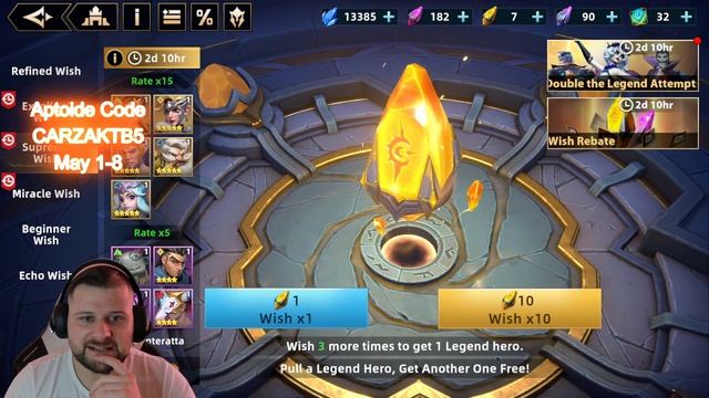 New Redeem Code! My Double Legend Summons! Free Mythic Stone + 1000 Gems - Infinite Magicraid смотреть онлайн