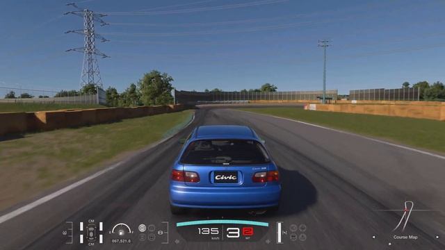 Gran Turismo 7 | Honda Civic SiR-II (EG) '93 - Tsukuba Circuit [4KPS5] смотреть онлайн