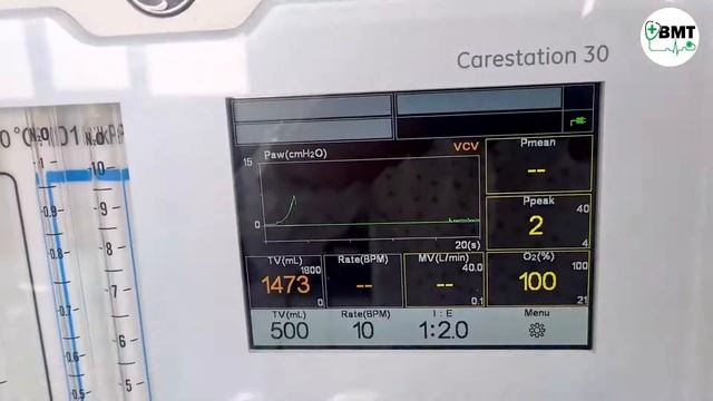 Carestation 30 Anesthesia | CS30 Full demo | How to use | leak test | o2 sensor calibration | смотреть онлайн