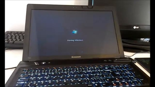 Lenovo Y580 SSD start to browser смотреть онлайн